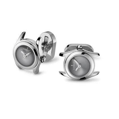 Cufflinks with celestial motifs for a cosmic and mystical fashion statement-Corum Cufflinks Bubble