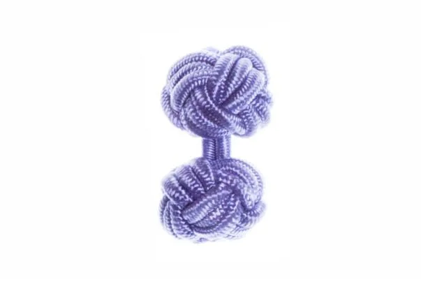 Best cufflinks for formal wear with classic designs and polished finishes-Lilac Cuffknots