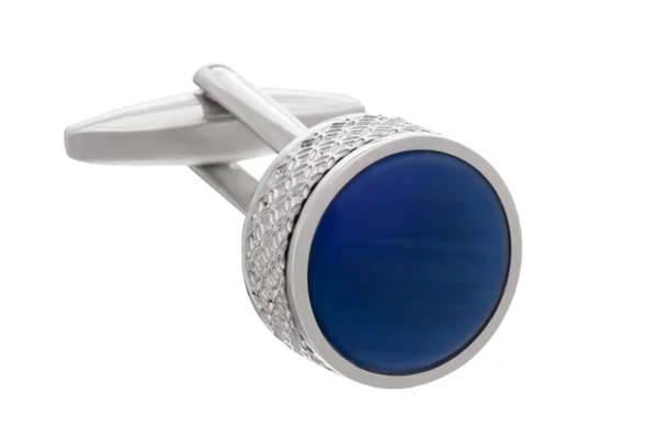 Unique cufflinks with quirky designs for a fun and personalized accessory-On The Edge Cufflinks - Blue