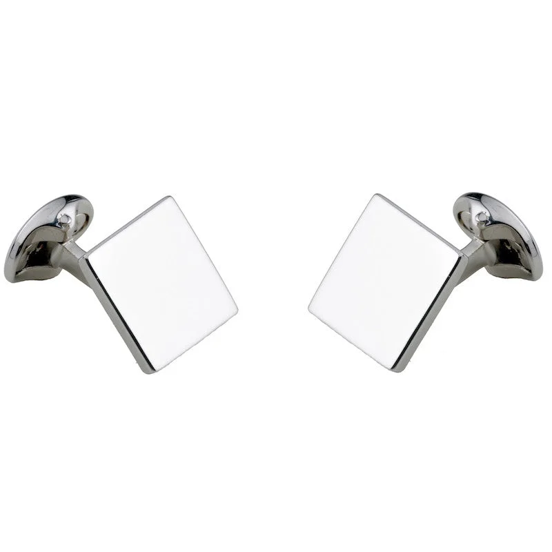 Best cufflinks with zodiac symbols for astrology lovers and personalized gifts-Deakin & Francis Cufflinks Plain Square