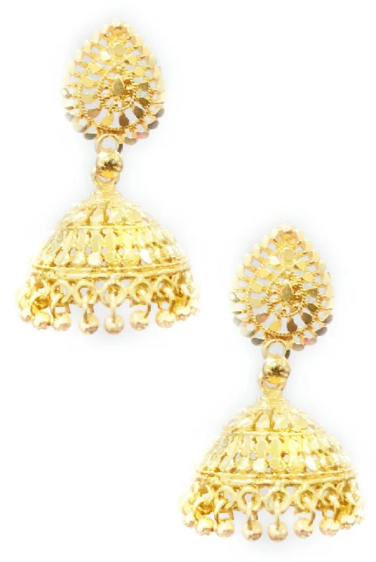 Drop Earrings with Animal Motifs -Martina Jewels Gold Plated Pack Of 6 Dangler Earrings - E-103