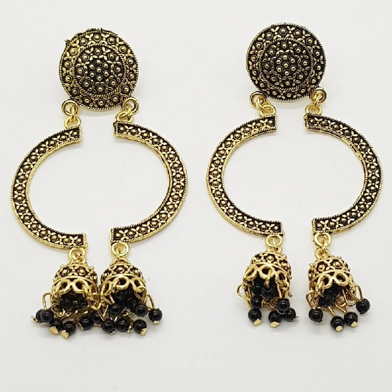 Drop Earrings for Wedding Ceremony -Raiyaraj Gold Plated Pack Of 3 Dangler Earrings -RREAR02