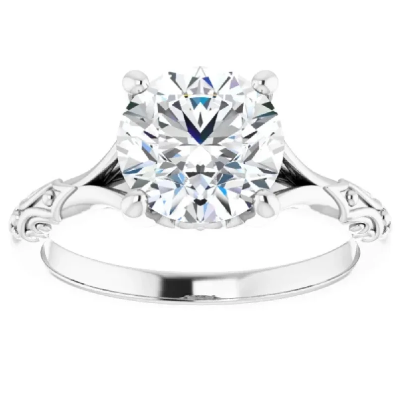 14k white gold