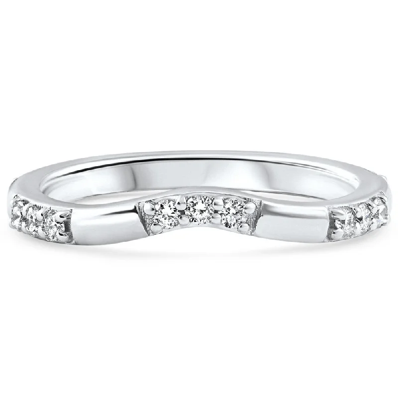 14k white gold