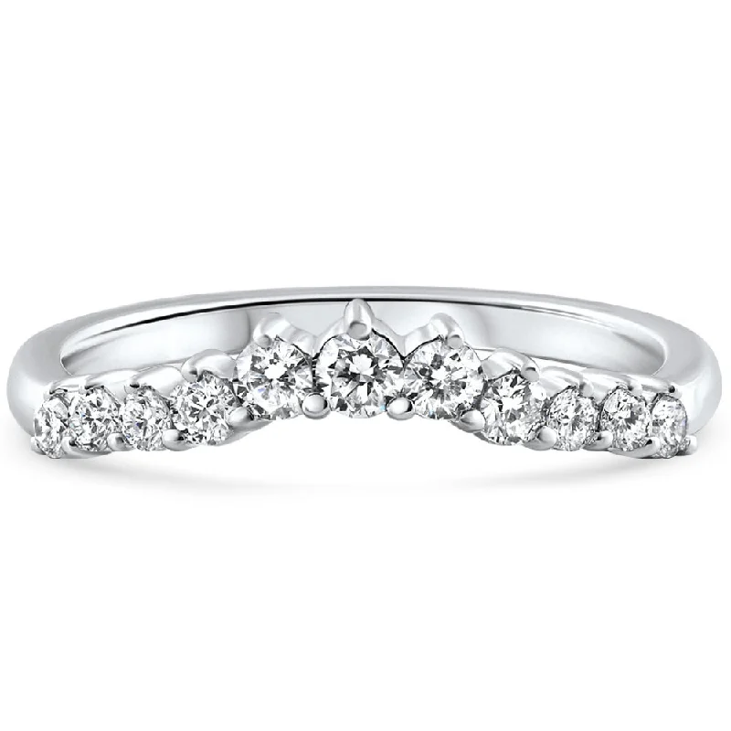 14k white gold