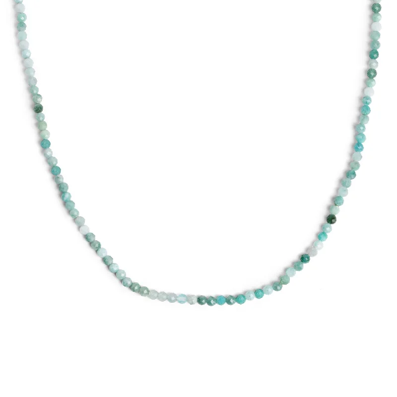 Necklaces and pendants with enamel accents for a colorful, eye-catching appearance-Altea Sand Turquoise Necklace