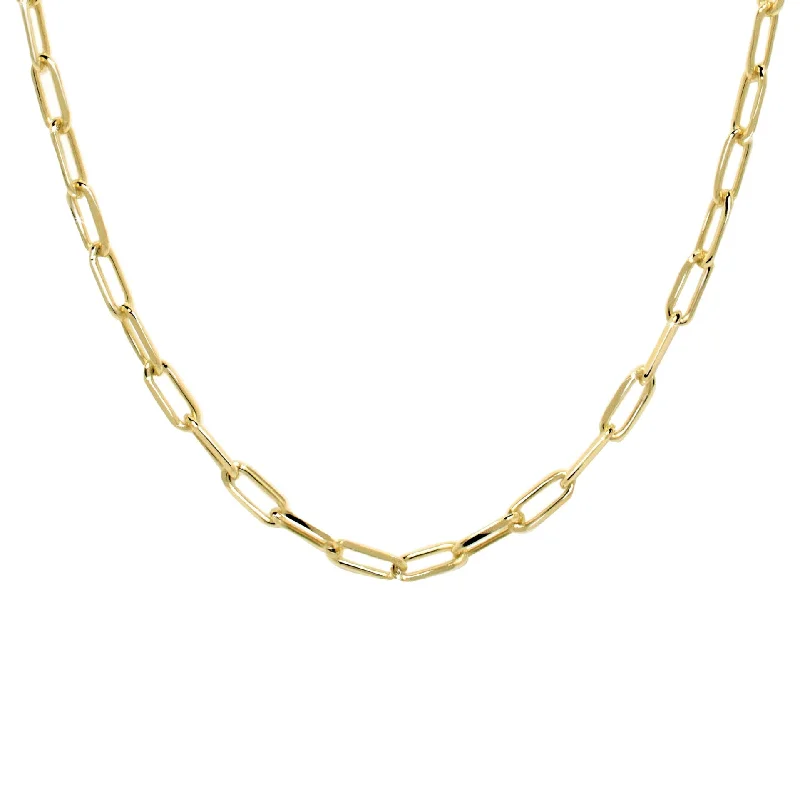 Best necklaces and pendants with statement designs for a fashionable accessory-Chic Gold Necklace