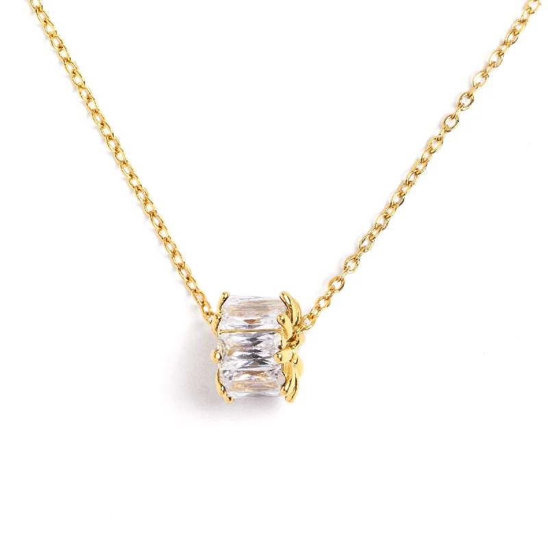 Stunning necklaces and pendants with birthstone pendants for a personal touch-Lily Gold Necklace