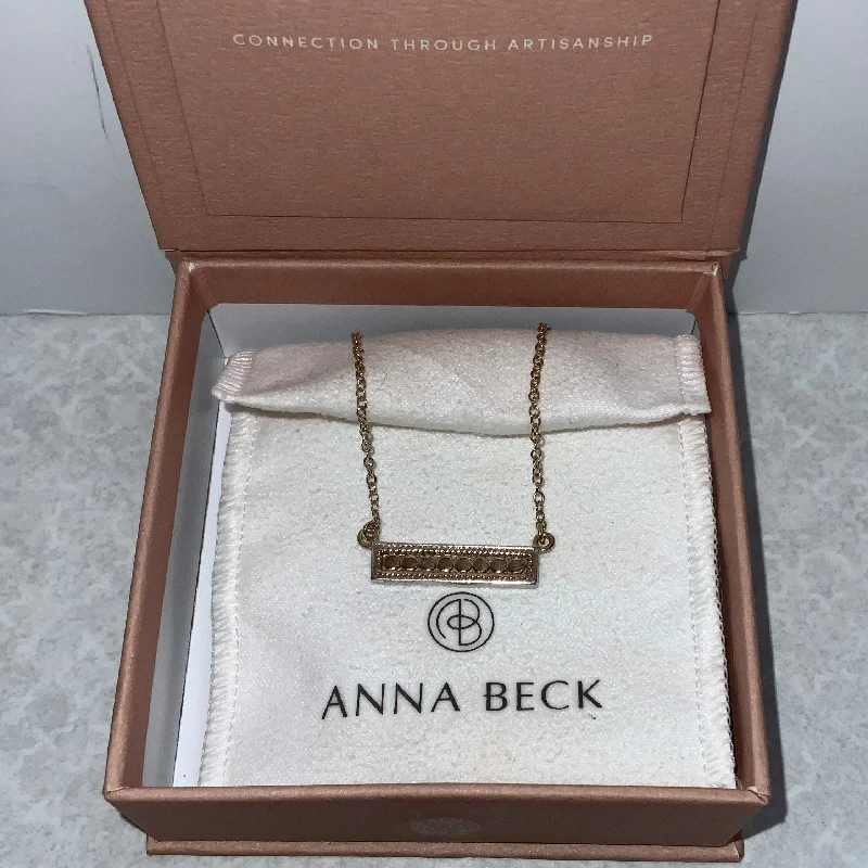 Best necklaces and pendants with emerald gemstones for a rich, sophisticated design-Necklace Chain By Anna Beck