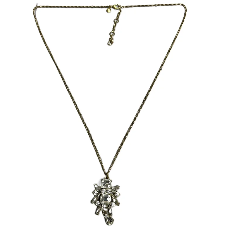 Trendy necklaces and pendants with statement pieces for a bold fashion statement-Necklace Pendant By J. Crew