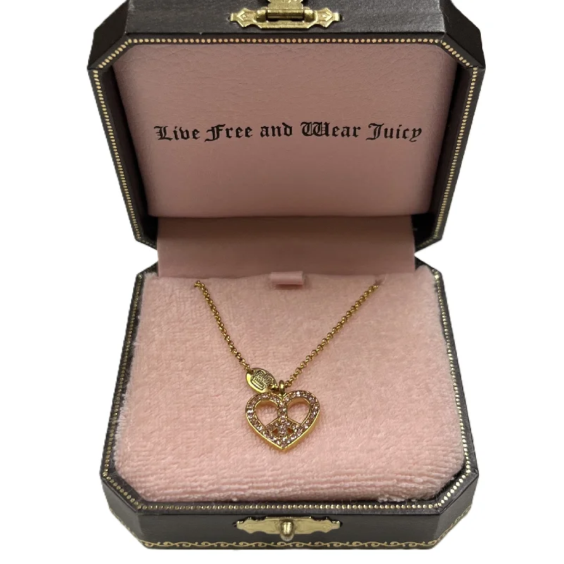 Best necklaces and pendants with cross pendants for a spiritual, meaningful symbol-Necklace Pendant By Juicy Couture