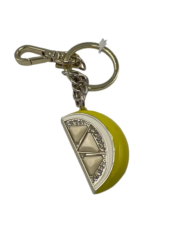 Necklaces and pendants with custom engravings for a personal, meaningful gift-New! Lemon Key Chain  By Kate Spade