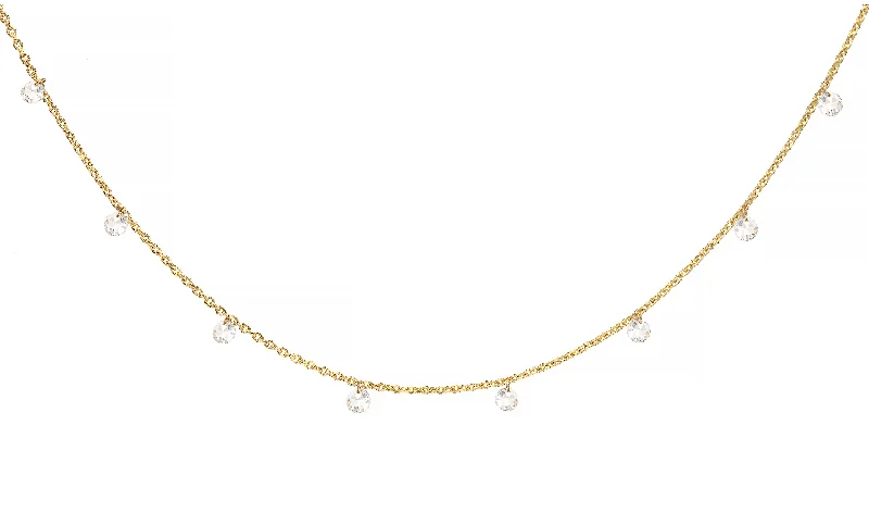 Necklaces and pendants with star-shaped designs for a whimsical, celestial touch-Yellow Gold Quinn Necklace