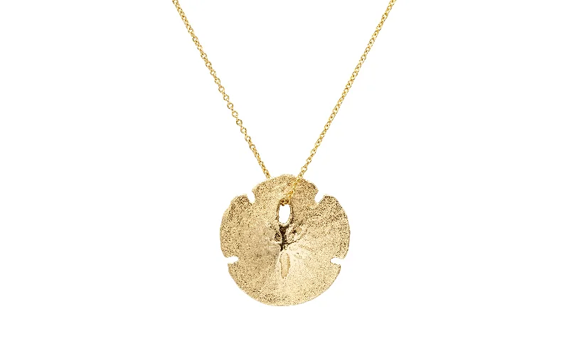 Best necklaces and pendants with heart-shaped lockets for a sentimental keepsake-Sand Dollar Pendant